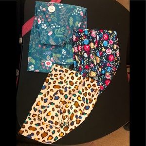 3 - Pack Gourd Shaped Working Caps W/Buttons +